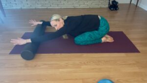 pilates and foam roller workout